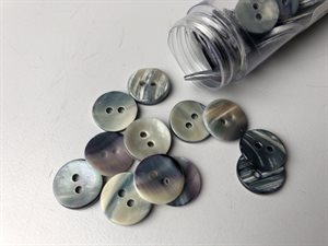 Perlemor knap - natural, 12 mm
